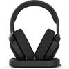 Fractal Design Scape Dark - Wireless PC Gaming Headset - Detachable Flip-To-Mute Microphone with Noise Cancellation - Battery Life Up To 40 Hours - Configurable Ambient Lighting - Black