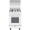 Glem Gas A554MX6 cucina Elettrico Bianco
