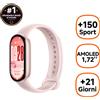 Xiaomi Smart Band 10 Rose AMOLED Braccialetto per rilevamento di attività 4,37 cm (1.72'') Rosa