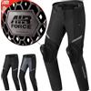 SHIMA Rush Pantaloni Moto Uomo con Protezioni 4 Stagioni | Airforce Protezione Ginocchio | Pantaloni da Moto Impermeabile Estiva Tuta Giacchetta Touring (Nero, Uomo, Pantalone, Taglia XL)
