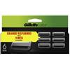 Gillette Labs 6 Lame Di Ricambio
