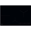 AEG TO84IB00IB Piano Cottura a induzione Da incasso 80 Cm Vetro Ceramica Nero Touch 4 Zone di Cottura