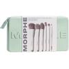 Morphe Pennello Set-di-pennelli-per-il-visoAlong for the Glide 6-Piece Travel Brush set M104.5 Domed Foundation Brush 1x + M164.5 Small Pointed Powder Brush 1x + M204.5 Rounded Cream & Liquid Blush Brush + M303.5 Large Paddle Packer Eyeshadow Brush + …