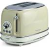 Ariete Toaster Vintage Beige (0155/03) Tostapane Elettrico In Metallo 6 Livelli Doratura Espulsione Automatica 810W