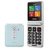 Brondi Flipper (Green Water Metal) Telefono Cellulare Senior