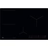 Aeg Piano Cottura Induzione Elettrico 4 Fuochi da Incasso Larghezza 80 cm in Vetroceramica Serie 6000 colore Nero - TO84IB00IB