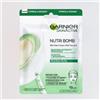 GARNIER SkinActive Hydra Bomb Latte di Mandorla Nutriente Riparatrice Acido Ialuronico 28 gr Latte di Mandorla Pelle secca Maschera in Tessuto