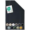 Blumtal tappeto bagno assorbente premium in spugna 50x80cm - tappeti bagno certificati OEKO-TEX - tappetino bagno assorbente cotone 100% - bathmat in blu scuro
