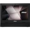 MSI Pro 16T 10M-228XDE Intel® Celeron® 5205U 39,6 cm (15.6") 1366 x 768 Pixel Touch screen PC All-in-one 4 GB DDR4-SDRAM 250 SSD Wi-Fi 5 (802.11ac) Nero [PRO 10M-228XDE] SENZA SISTEMA OPERATIVO
