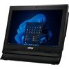 MSI PRO AP162T ADL-018XDE All-in-One PC Intel® N N100 39,6 cm (15.6") 1920 x 1080 Pixel Touch screen All-in-one 4 GB DDR4-SDRAM 128 SSD Windows 11 Home Wi-Fi 5 (802.11ac) Nero [00A60211-018]