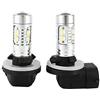 Fydun H27 881 Lampadine Fendinebbia, 2 Pezzi 12-24V 50 W Luce Bianca Fendinebbia per Auto Lampadina DRL del Faro Lampada di Guida per Auto