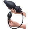 Master Series Ass-Pand Large Inflatable Silicone Anal Plug Black