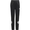 adidas ALL SPORT NXT PANTS, pantaloni della tuta Unisex - Bambini, Black/White,