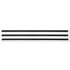 Generico - Diffusore Lineare a fessure a 3 Feritoie in Alluminio verniciato bianco L.1000 LS-B-031000