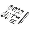 TAMIYA 51529-000 300051529 - TT-02 C Parti trascinatore, Nero