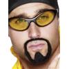Smiffys Specifiche rapper anni '90, lenti gialle, costume anni '90, accessori di vestire anni '90