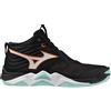 Mizuno Wave Momentum Elite Mid Black/Tangelo/IceGreen da Uomo
