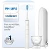 Philips Sonicare DiamondClean 9000 spazzolino elettrico sonico con app, colore bianco, modello HX9911/27, Sonicare 9000, Bianco