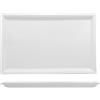 Lioness 36x22 cm - Justwhite Piatto Presentazione Rettangolare In Porcellana - Set 3 Pz