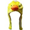 Petitebelle Animal Costume Yellow Duck Soft Warm Hat Unisex Clothing Free Size (One Size)