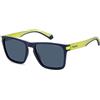 Polaroid Occhiali da Sole PLD 2139/S Matte Blue/Blue 56/18/140 unisex