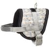 Flamingo Cane Pettorina Eeny Meeny Azzurro & Grigio M 18-28cm 36-46cm 10cm 15mm
