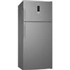 Smeg Frigocongelatore FD84EN4HX1 Libera Installazione Acciaio Inox Design Retrò 186x84cm