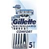 Gillette SkinGuard Sensitive Rasoio Usa E Getta, Clinicamente Testato Per Le Pelli Sensibili, 5 Pz