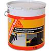 Sika - Sikalastic Black, Nero - Membrana impermeabilizzante bituminosa - Resistente agli agenti atmosferici ed ai ristagni di acqua - Latta da 5kg