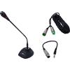 EMPIRE Microfono da Studio con collo snodabile cavo XLR DESK-500 Pro