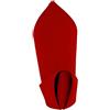 Weavric Tovaglioli di Stoffa, Confezione da 12, Rosso, 51x51 cm, Lavabile e Riutilizzabile per Hotel, Ristoranti, Matrimoni, Feste