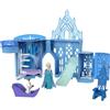 Mattel Disney Frozen - Il Palazzo di Ghiaccio di Elsa, set castello componibile ispirato al film con mini bambola e 8 accessori inclusi, giocattolo per bambini, 3+ anni, JDP63