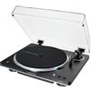Audio Technica Giradischi Audio-Technica 33giri/min-45 giri/min 40x11x33cm Nero [AT-LP70XBTBS]