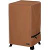 NettyPro Copertura impermeabile per affumicatore elettrico, per esterni, resistente, quadrata, 55,8 x 50,8 x 89,9 cm, marrone