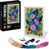 LEGO Art - Motivi Floreali - Lego 31207 Set di Decorazioni Murali 3 in 1 ANNI 18