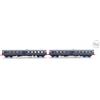 Vitrains 1738 set automotrice Aln668 1400 castano isabella Epoca III DCC SOUND