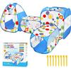 Does not apply Tunnel Gioco per Bambini 4 En 1, Pop up Tenda Con Pieghevole Piscina Palline Int