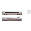 Roco 72099 - 1:87 H0 - set di 2 carrozze DB illuminate aggiuntive per treno ICE