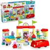Lego Duplo - Il supermercato di Peppa Pig - Lego 10434 con Macchina Giocattolo e