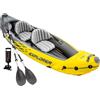 INTEX 68307NP CANOA GONFIABILE EXPLORER KAYAK K2 + ACCESSORI, 2 POSTI, 312x91x51