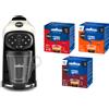 Lavazza A Modo Mio Macchina per Caffè Deséa White Cream con 88 Capsule Crema e Gusto