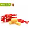 PERUGINA Multipack 12 Kg Perugina Caramelle Rossana in Busta 4 Buste da Kg 3 cad