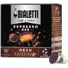 Bialetti 96 Capsule Alluminio Bialetti Mokespresso I Caffe' D'Italia Orzo