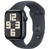 Apple Watch SE GPS 44mm Cassa Alluminio Mezzanotte con Mezzanotte Sport Band - M