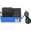 Gotrays Mini lucidatrice rotativa a perline con secchi in gomma, botte