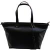B519 Borsa Tote grande vera pelle shopper donna tracolla regolabile artigianale italy
