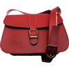 B519 Borsa in cuoio con tracolla regolabile