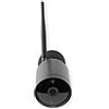 NEDIS SmartLife Telecamera per esterni - Wi-Fi - Full HD 1080p - IP65 - Cloud Storage (opzionale) / microSD (non inclusa) - 12 V DC - Con sensore di movimento - Visione notturna - Nero