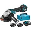 MAKITA Smerigliatrice Angolare 18V 8500 giri/min Impugnatura ergonomica - DGA513RTJ