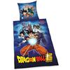 Herding Set di Biancheria da Letto, Dragonball Super, Federa 70 x 90 cm con Chiusura a Cerniera e Motivo Reversibile, Copripiumino 140 x 200 cm con Chiusura a Cerniera, 100% Cotone/Renforcé